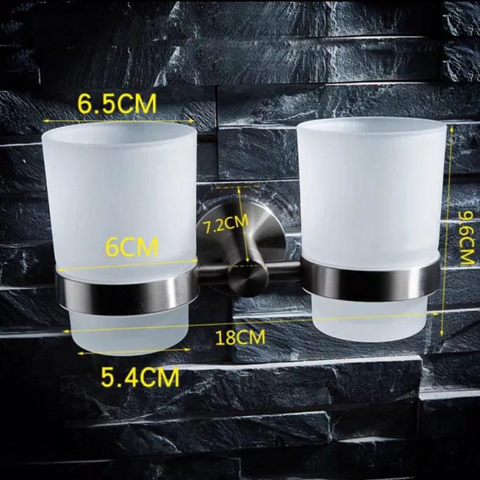 :0:0:0] Rak Sikat Gigi / Tempat Sikat Gigi Stainless Steel