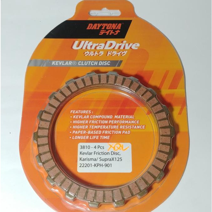 Kampas Kopling Supra X 125 & Karisma Daytona Racing