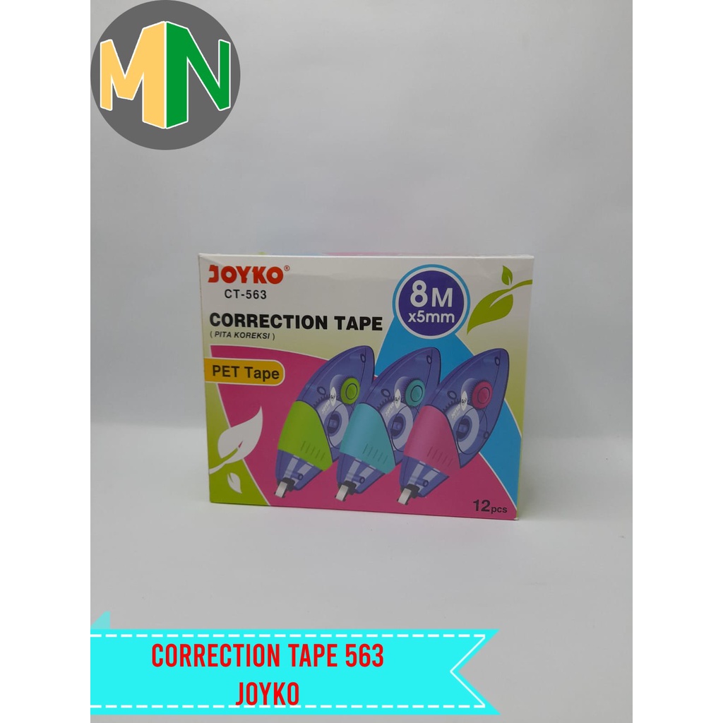 

Correction Tape (Pita Koreksi) Joyko CT-563 8M