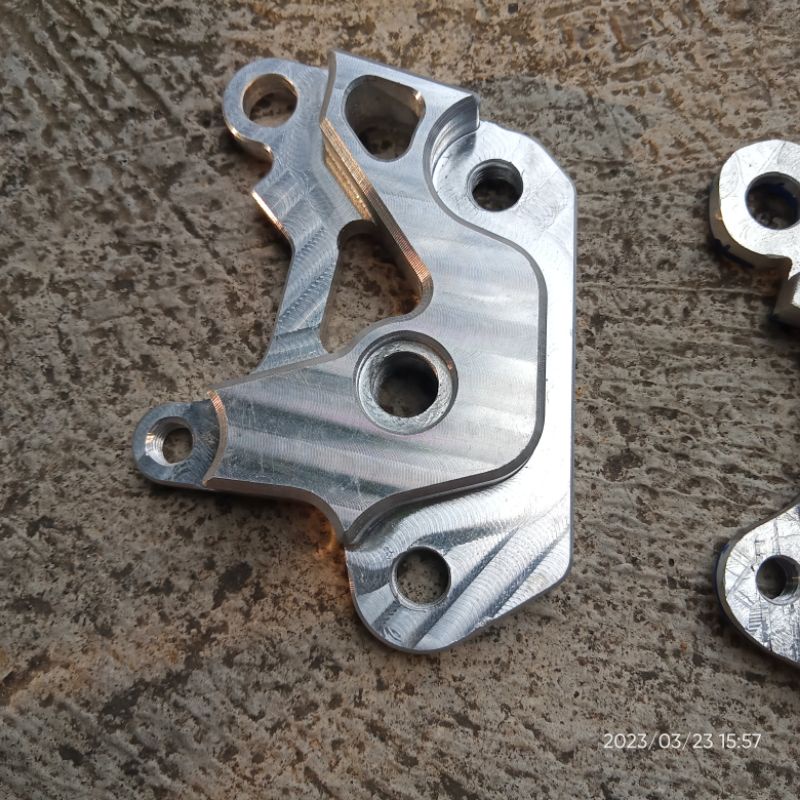 BREKET CNC MX KING PNP KALIPER NISSIN RCB 300mm Breket 300mm MX king Kaliper Rcb Nissin