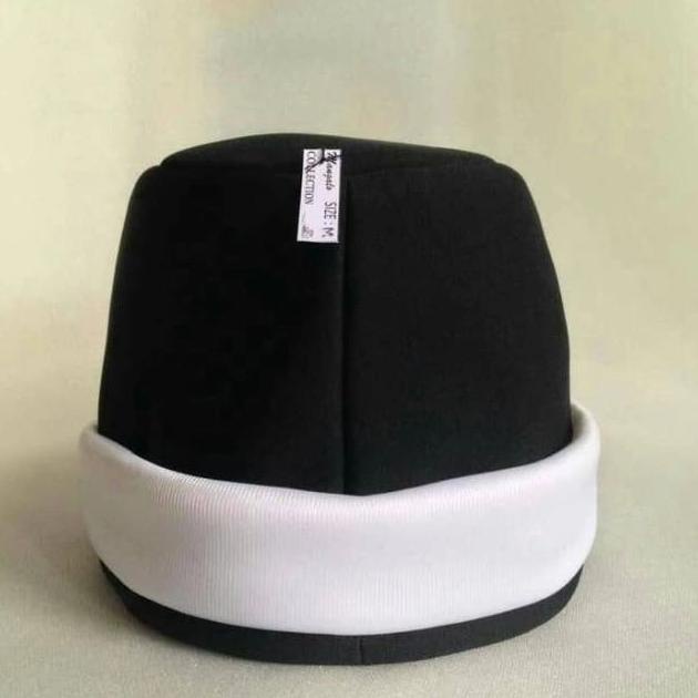 PECI KOPIAH SUFI PENDEK PLAT SYEKH ABDUL QODIR JAELANI HITAM MERAH IJO HRG DISKON