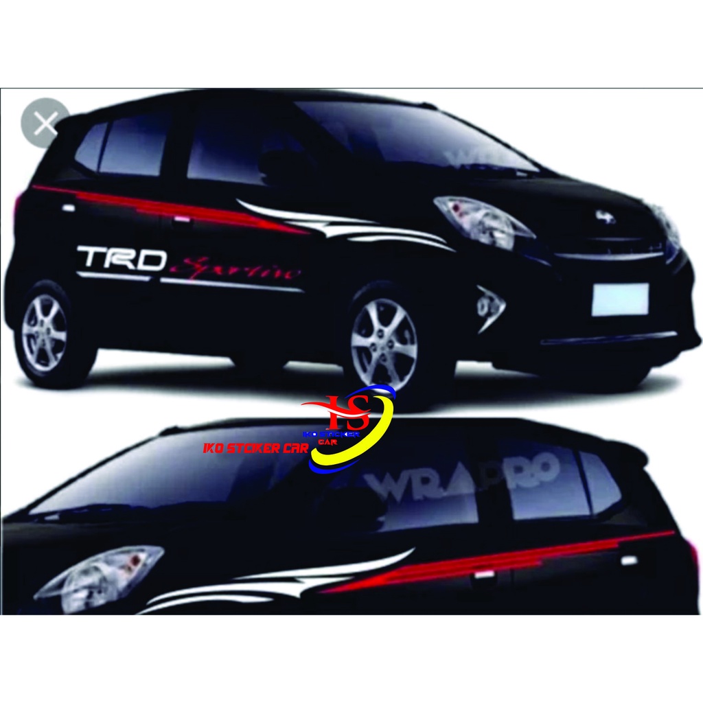 Striping Mobil Avanza Cutting Stiker Avanza Stiker TRD Sportivo