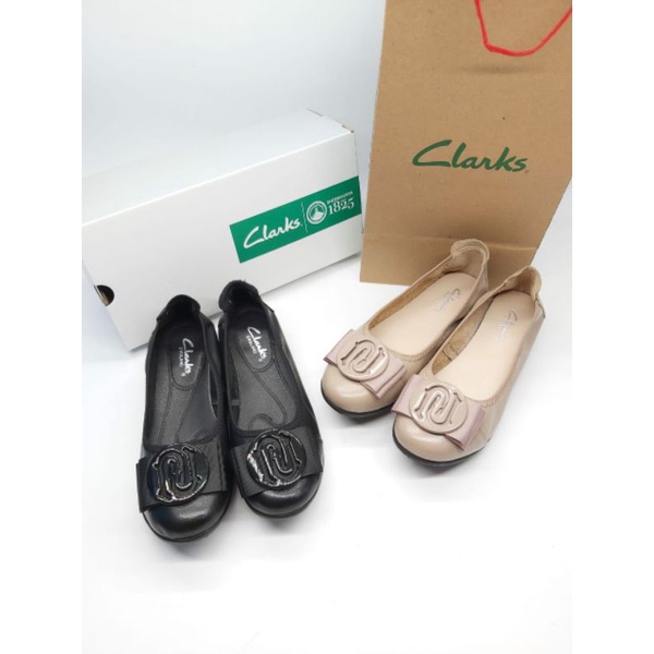 SEPATU CLARKS RG 21801 SEPATU KULIT WANITA