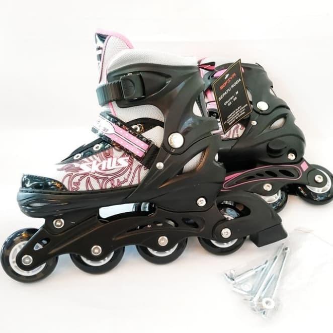 Sepatu Roda Sofiya Power Inline Skate Roda Hitam