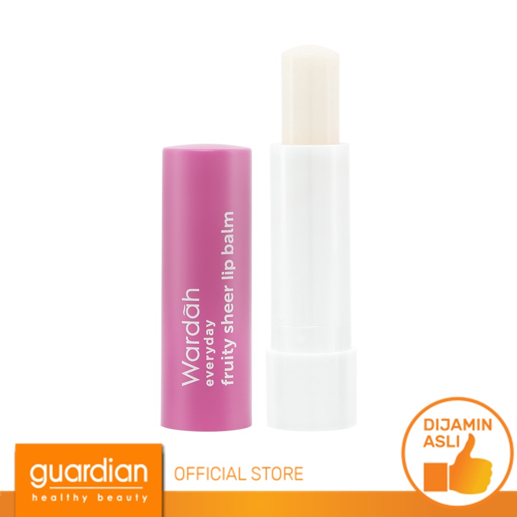 WARDAH Everyday Fruity Sheer Lip Balm 4g Pelembab Bibir - Grape