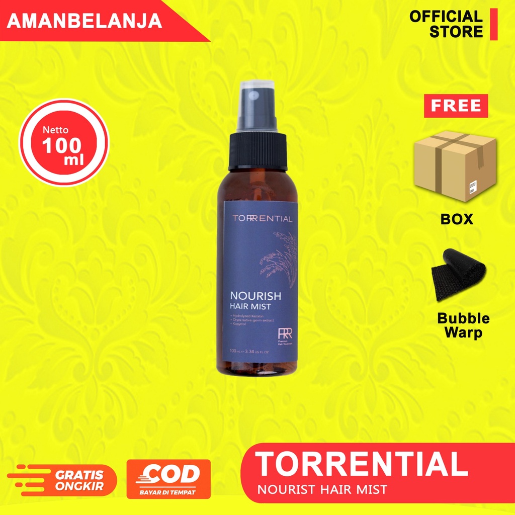 Torrential Nourish Hair Mist - Hanya 1 Menit Atasi Rambut Kusut dan Sulit Diatur NEW !!