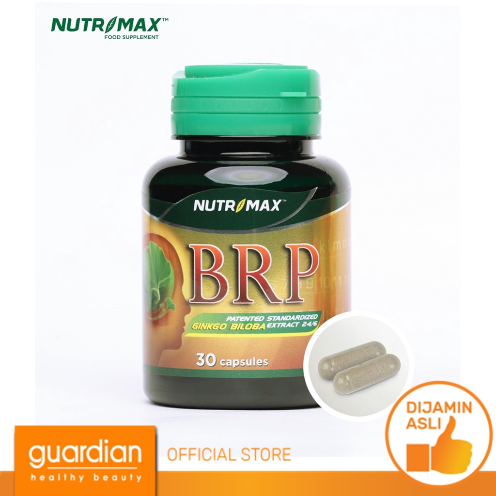 NUTRIMAX BRP (Brain Power) 30s Nutrisi Otak Meningkatkan Konsentrasi dan Daya Ingat