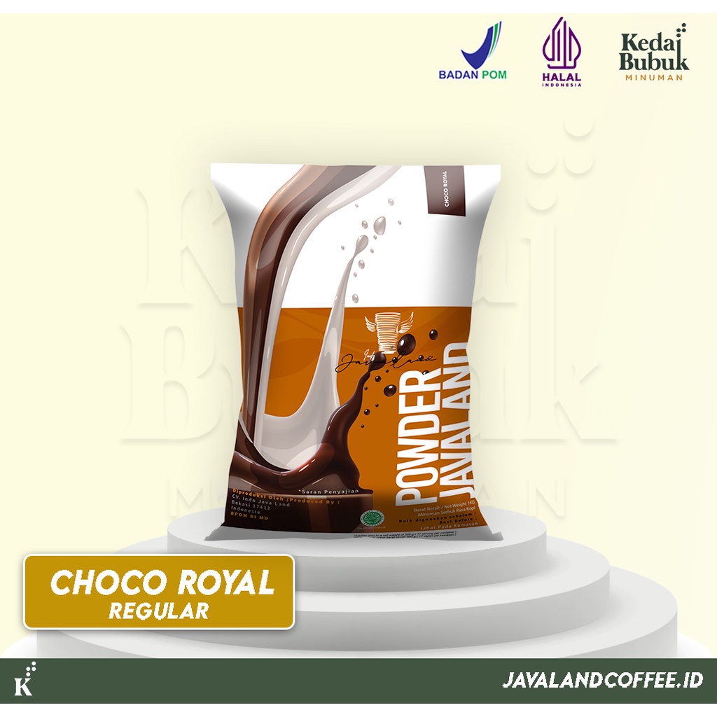 Javaland Bubuk Minuman Rasa Choco Royal / Coklat 1Kg - Regular Plain