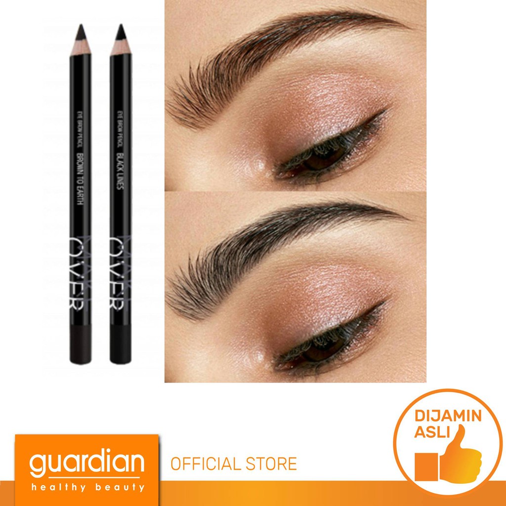 MAKE OVER Eyebrow Pencil Brown 1.14g