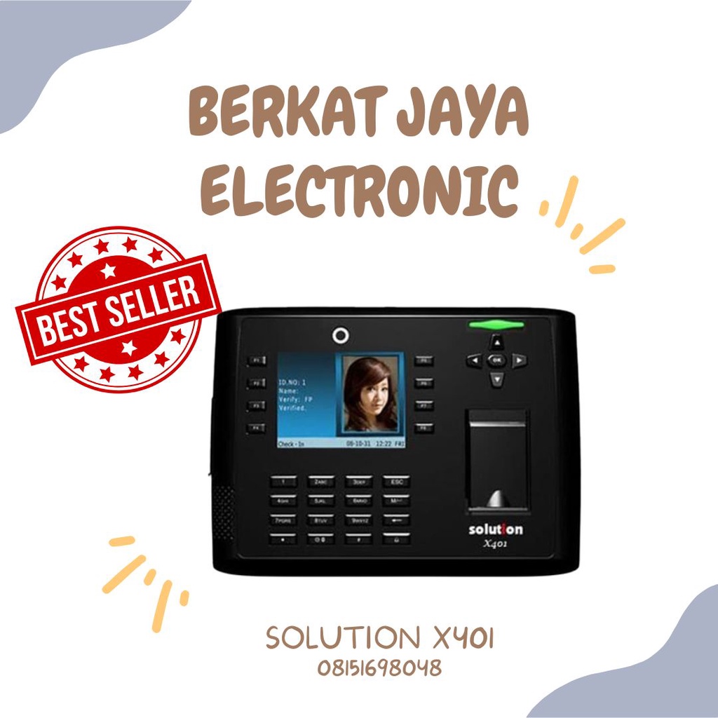 Solution X 401 Fingerprint