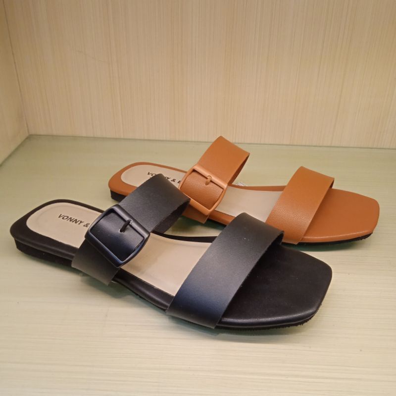 ISM - Sandal Teplek Wanita Terbaru Vonny & Ellen / VL.1690 - Sandal Flat Wanita