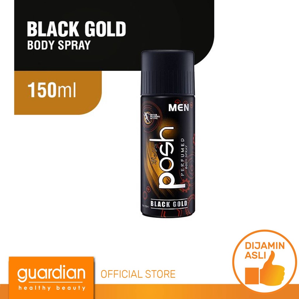 POSH Men Body Spray Black Gold 150ml
