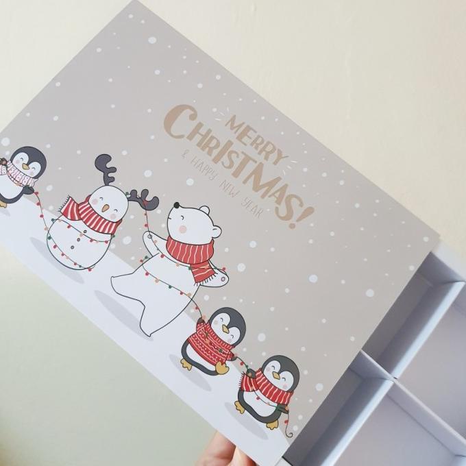 

KUE KERING BOX NASTAR SEKAT 6 PACKAGING BINGKISAN NATAL DUS KUE MERRY CHRISTMAS EL09I09A82L