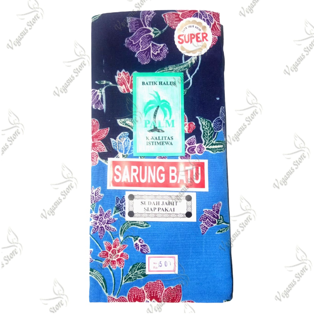 Sarung Ibu Melahirkan Kain Sarung Jarik Batik Halus PALM 501 Murah-Kain Sarung Batu Wanita Sudah dijahit Sambung Santai Serbaguna Batik Halus 1Pcs-Vegasus Store(COD)