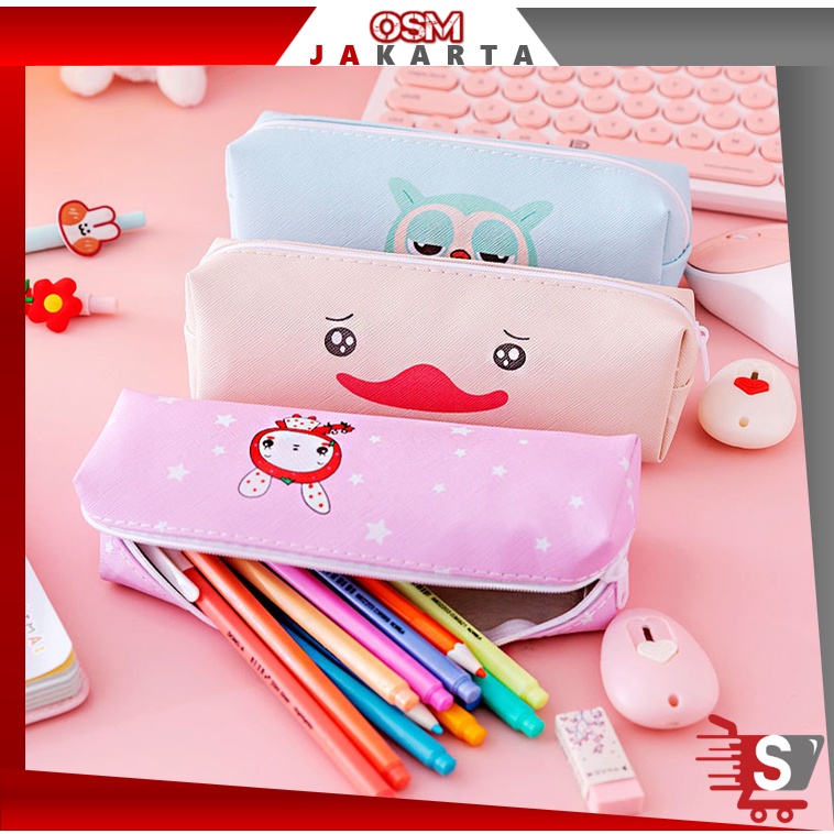 

OSM JKT S5726 Kotak Pensil Tempat Pensil Karakter Lucu / Tempat Pensil Kotak Pensil Case Motif / Kotak Pensil Anak Import