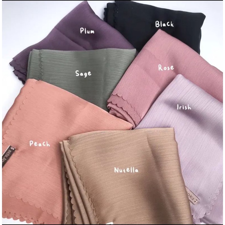 PASHMINA ORGANZA SILK LASER CUT PREMIUM/PASHMINA PREMIUM