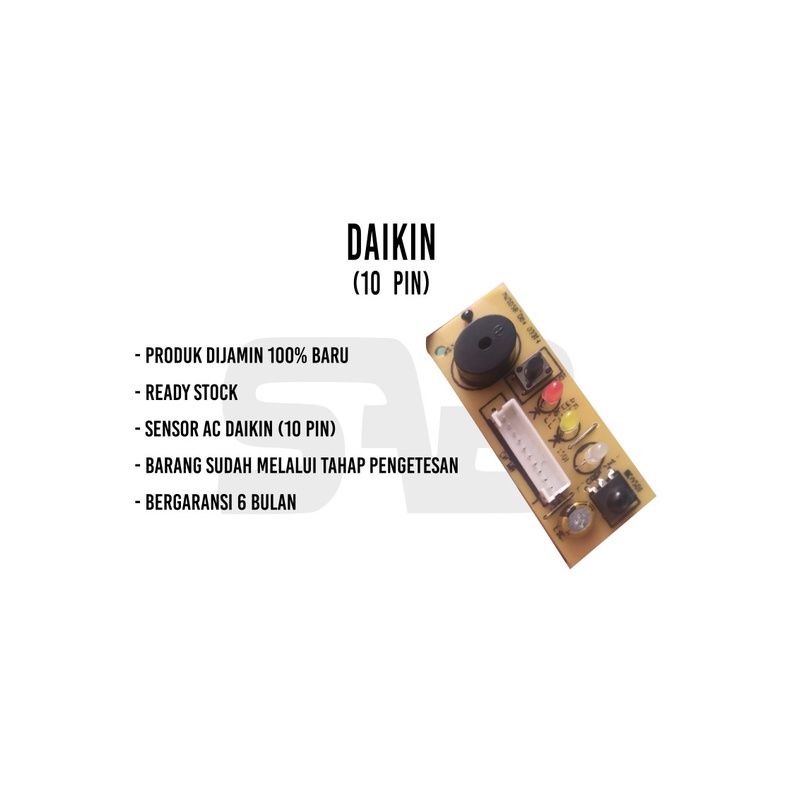 Sensor AC Daikin R32 FTC 10 Pin
