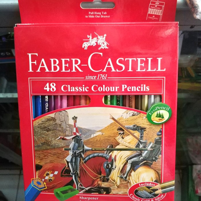 

Terlaris Pensil Warna Faber-Castell 48 Warna Panjang