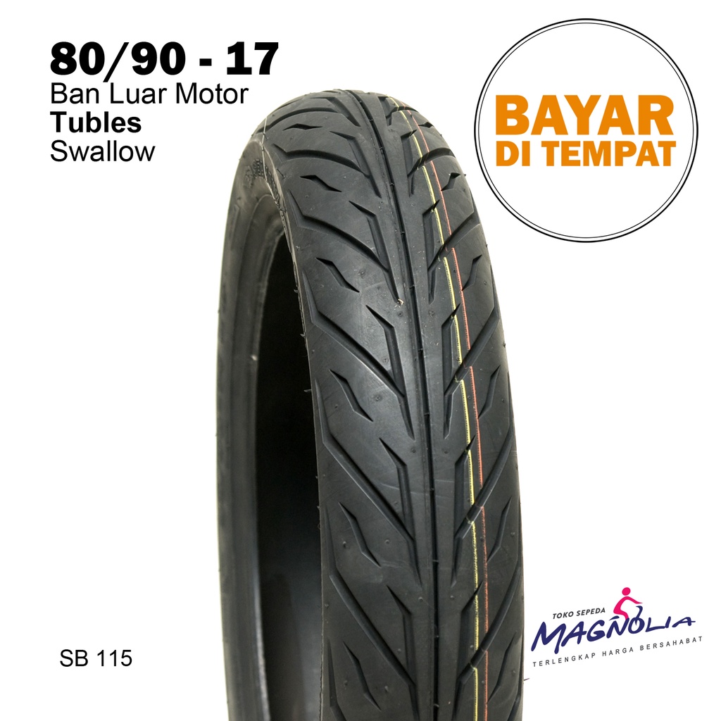 Ban Motor Ring 17 Swallow 80/90 Tubles