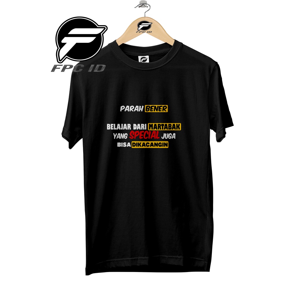 Kaos Kata Parah Bener Di Kacangin Cotton Combed 30s Pakaian Pria Distro Atasan Wanita Jumbo Pilihan Favorit Fpc Id