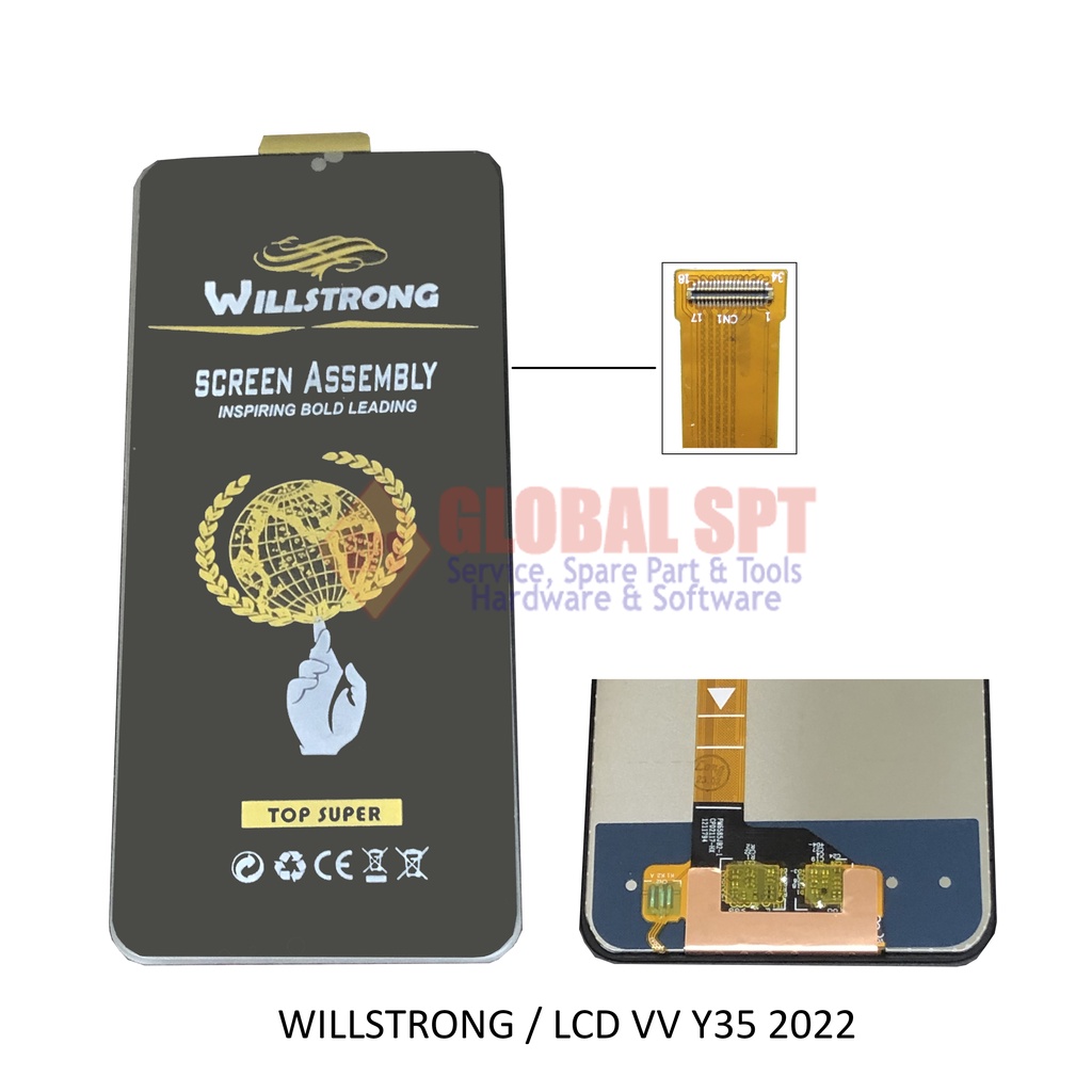 WILLSTRONG / LCD TOUCHSCREEN VIVO Y35 2022