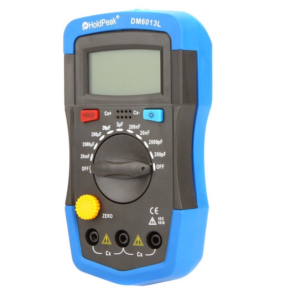 Alat Ukur Kapasitor Holdpeak DM6013L Capasitor Tester Elco Capacitance