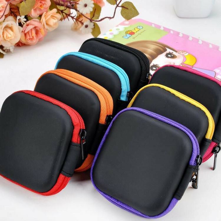 Dompet Mini Headset Earphone Tempat Penyimpanan Kabel Charger Serbaguna HM032 -XOBOX