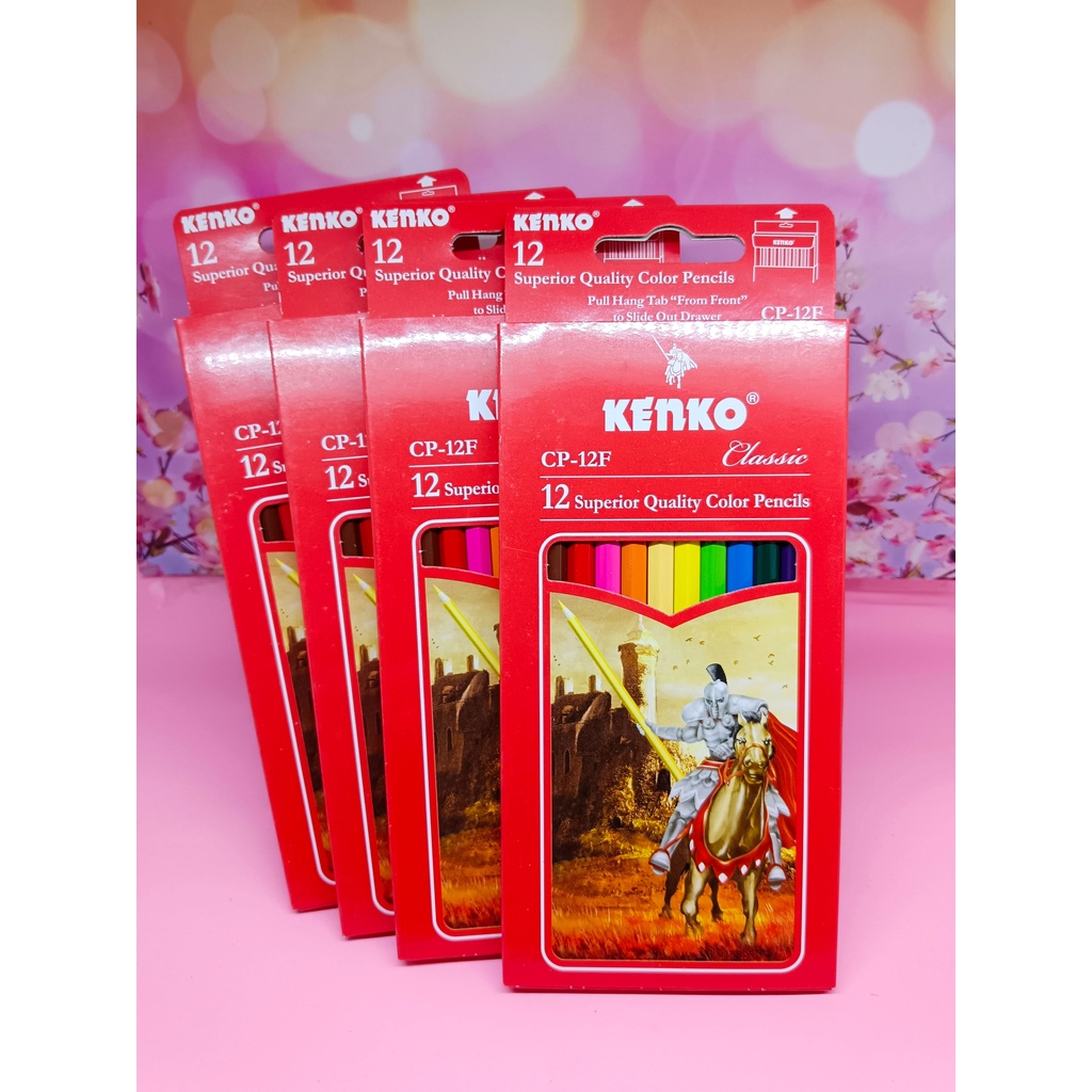 

CAT KAYU KENKO/JOYKO PANJANG 12 WARNA