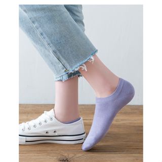 No Show/Low Cut Fun Socks Pastel Color Fashion Ankle Socks 8757