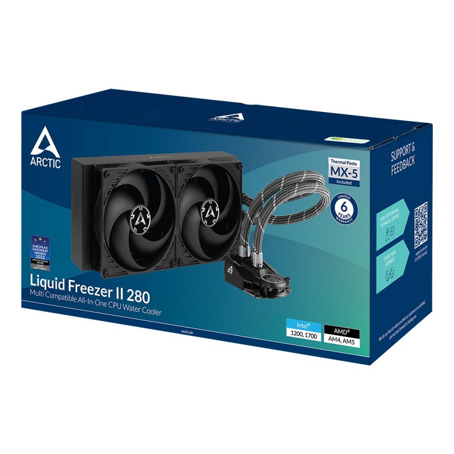 ARCTIC Liquid Freezer II 280 - AIO 280mm Liquid Cooling - CPU Cooler