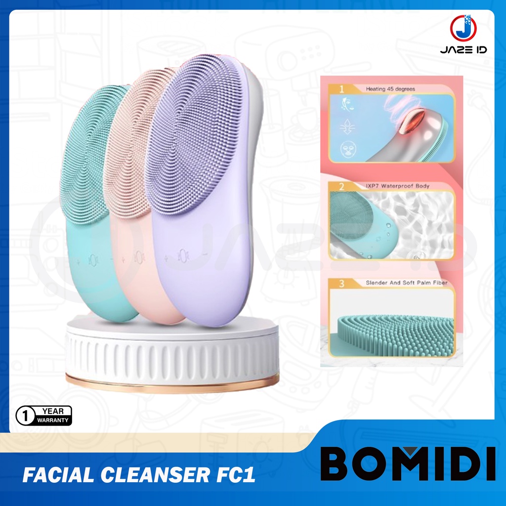 BOMIDI Pembersih Pencuci Muka Wajah FC1 Cleansing Tools Face Clean Pad