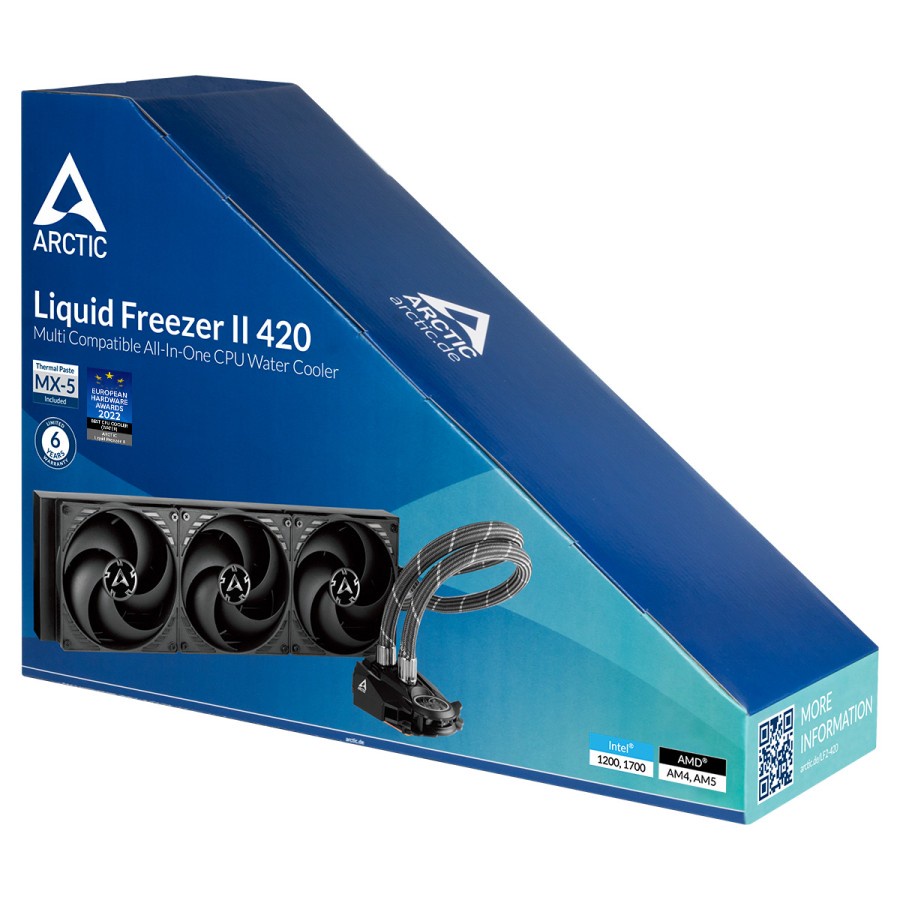 ARCTIC Liquid Freezer II 420 - AIO 420mm Liquid Cooling - CPU Cooler