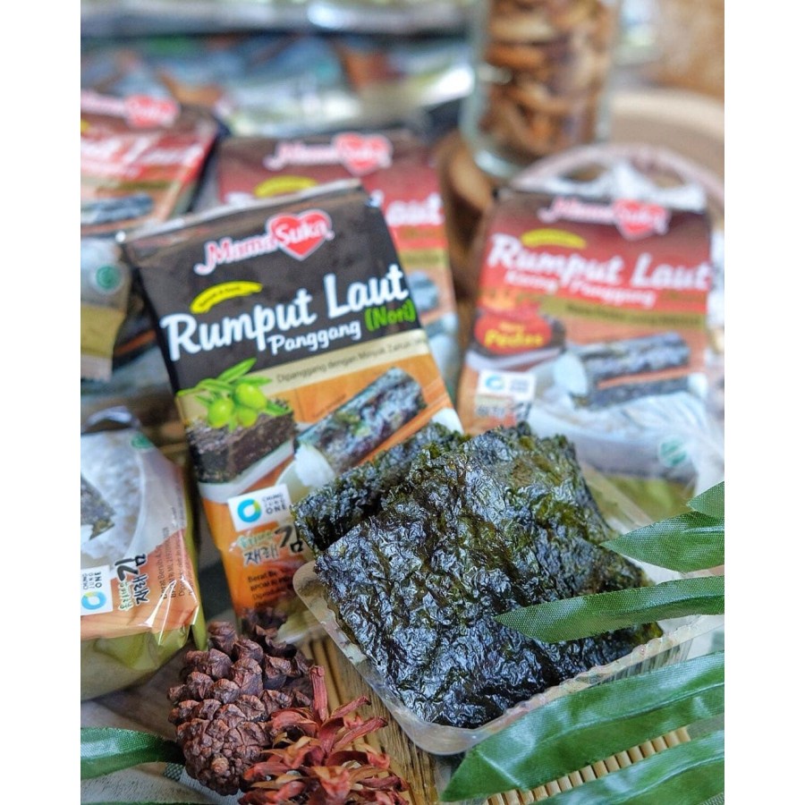 

Rumput Laut Nori Mamasuka rumput laut kering panggang Nori original