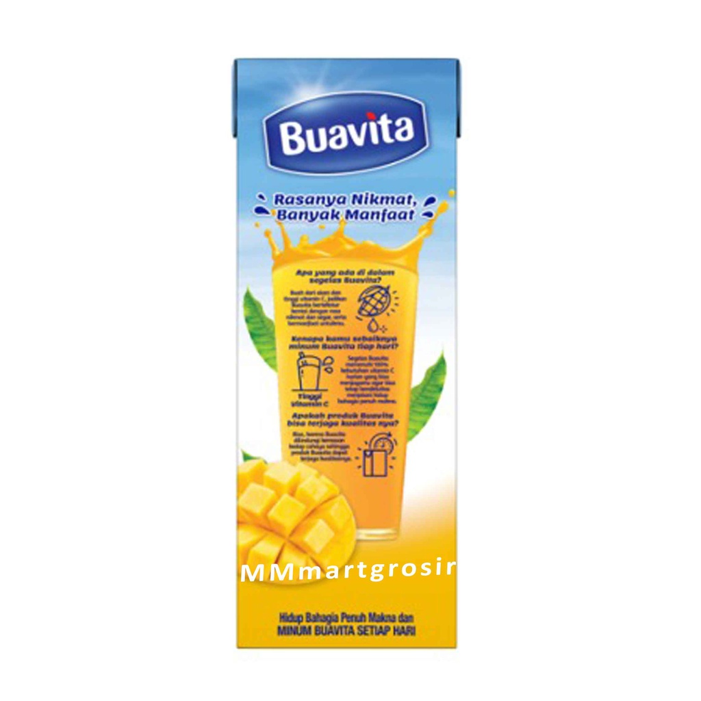 Buavita/ Minuman Sari Buah/ Buavita Rasa Mangga/250ml