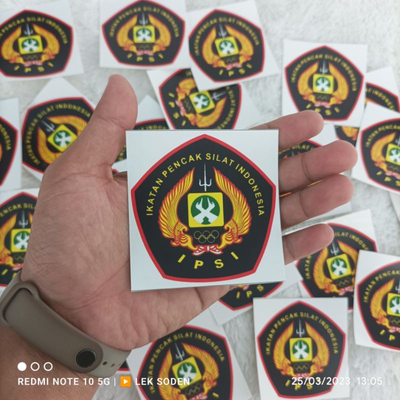 

Stiker IPSI Ikatan Pencak Silat Indonesia stiker vinyl persatuan olahraga beladiri asli budaya Indonesia