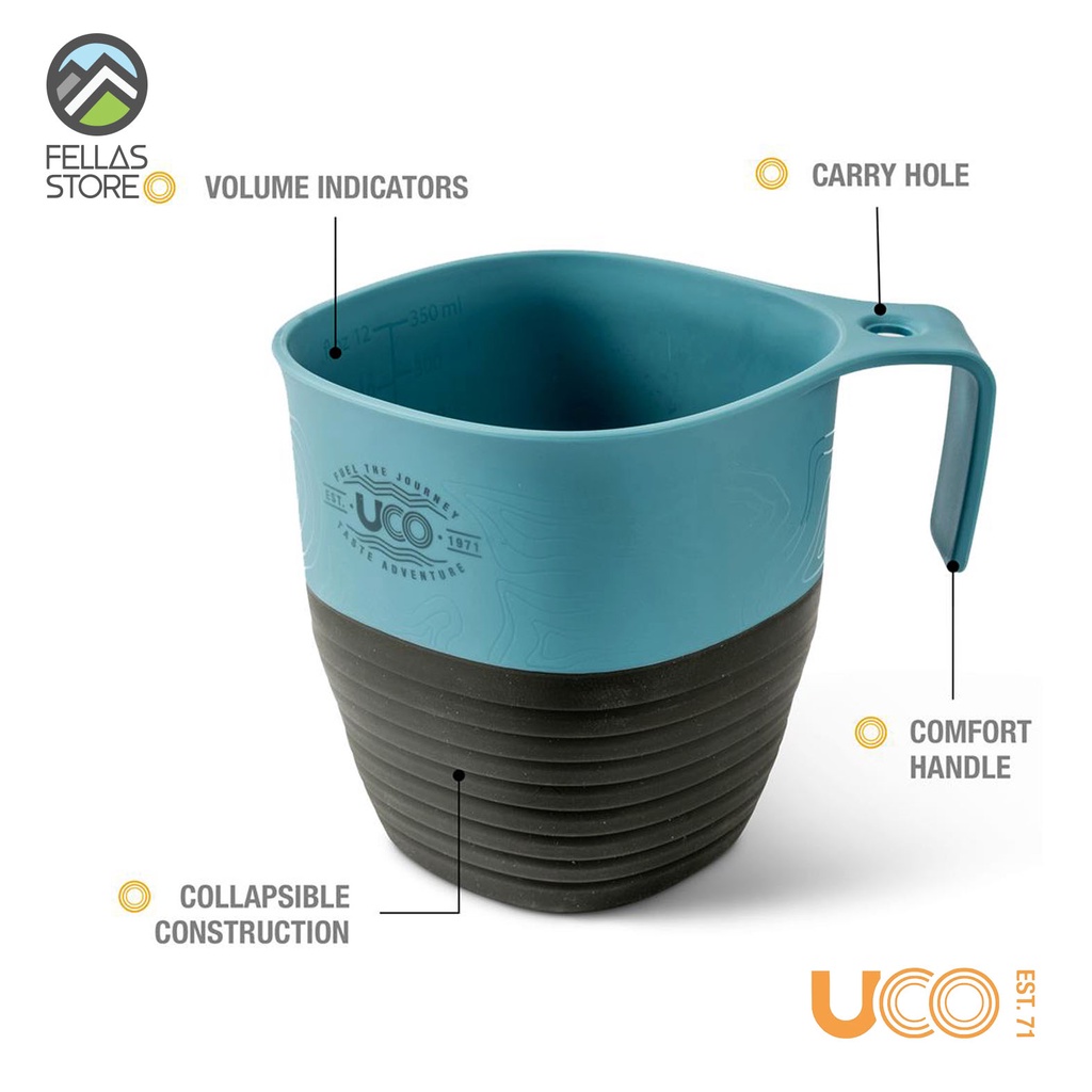 UCO Gear - Collapsible Camp Cup Blue