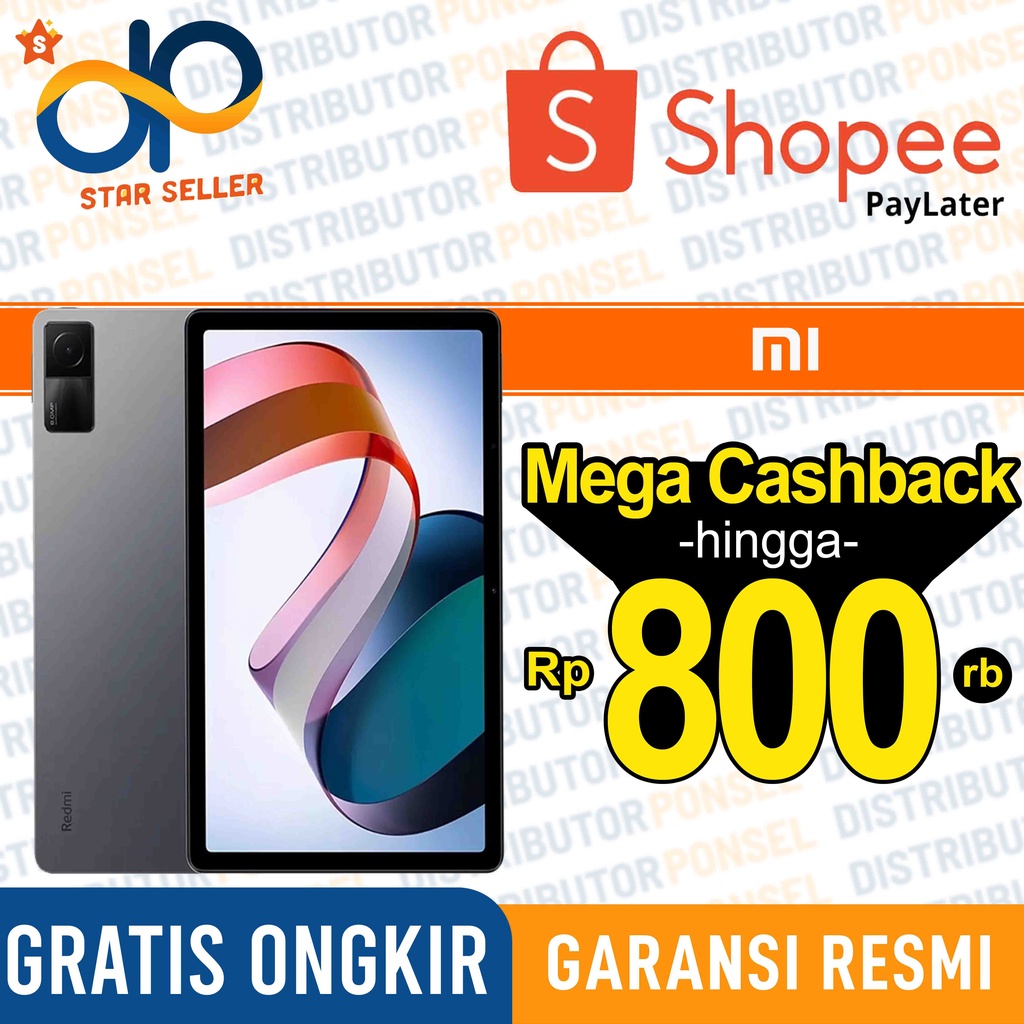 Xiaomi Redmi Pad 6/128GB 4/128GB Tablet Redmi Pad 90 Hz Garansi Resmi