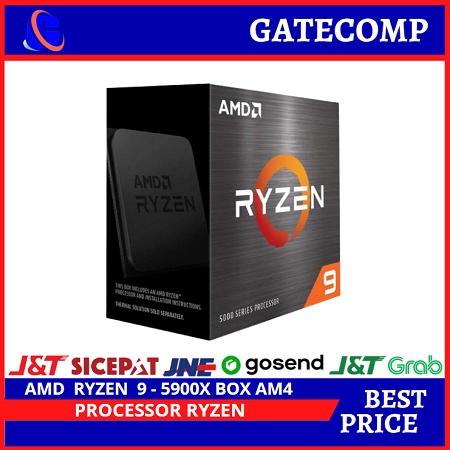 AMD Processor RYZEN 9 - 5900X BOX