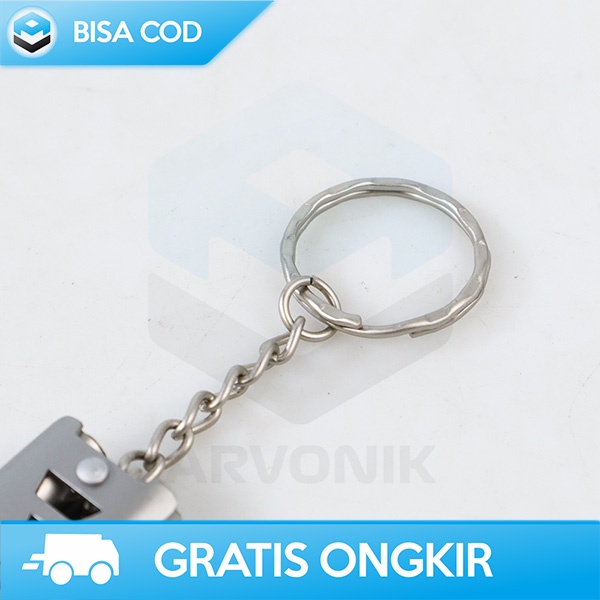 PLUIT SURVIVAL DENGAN GANTUNGAN KUNCI PELUIT METAL DUA LUBANG BLW24
