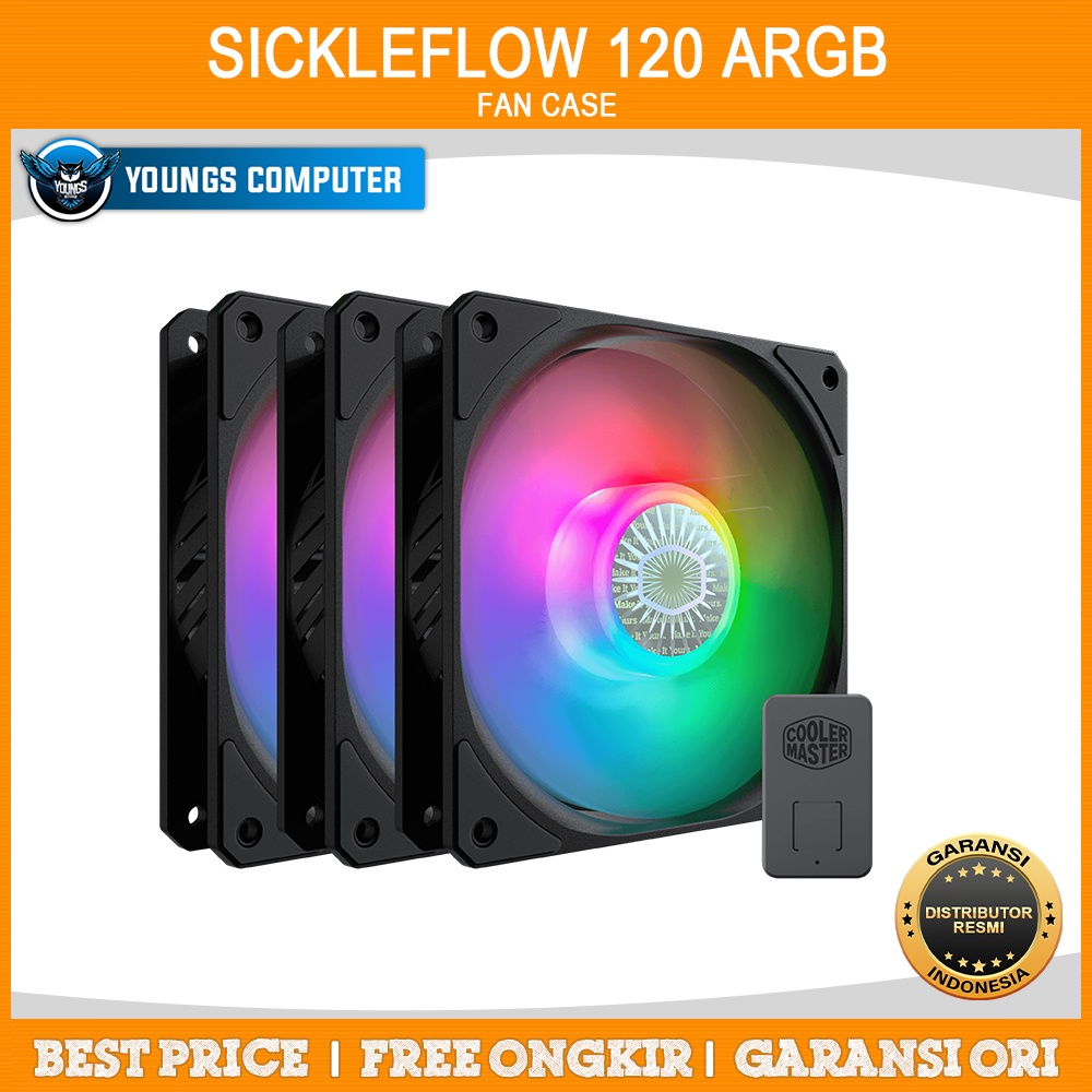 Cooler Master - SickleFlow 120 ARGB 3in1