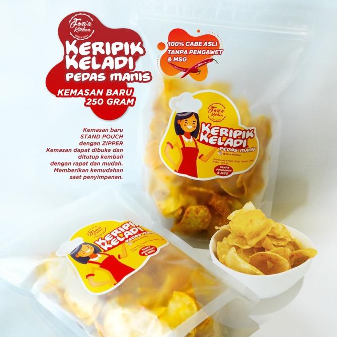 

DISKON Kripik keladi pedas manis khas Papua