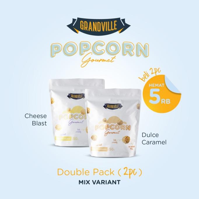 

HARGA DISKON Grandville Popcorn Gourmet Double Pack New Variant