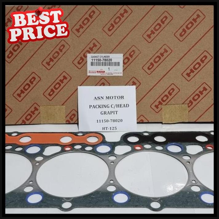 

[ASN] PACKING PAKING CYLINDER HEAD GASKET TOYOTA HT125 DYNASAURUS