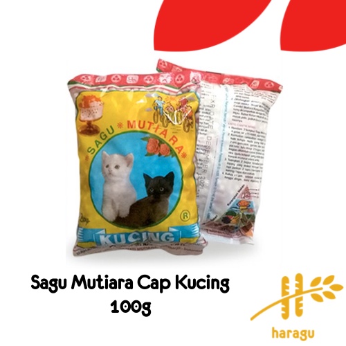 

Sagu Mutiara Cap Kucing 100g