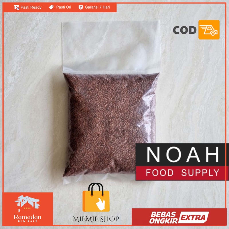 

BROWN FLAXSEED FLAX SEED 1 KG BIJI RAMI FLAXSEED 1 KG
