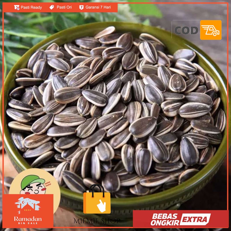 

1KG KUACI MATAHARI REBO - KWACI BUNGA MATAHARI OUI SNACK - Susu