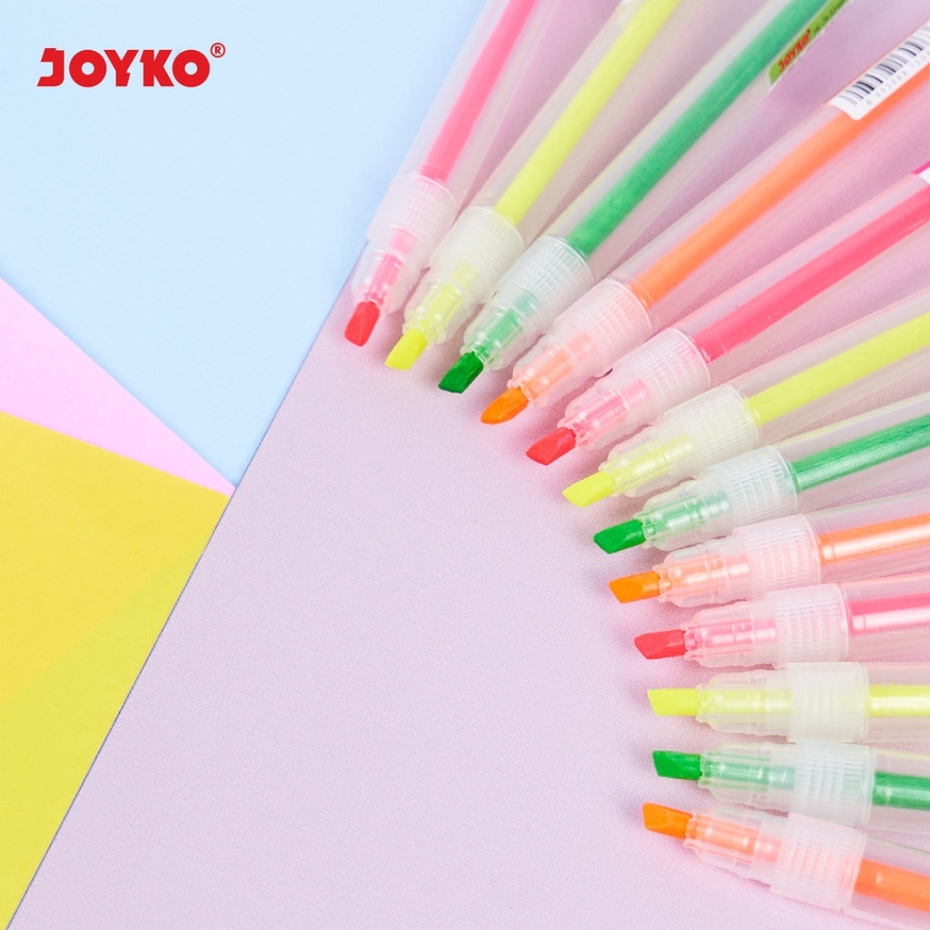 

Highlighter Penanda Berwarna Stabilo Warna
