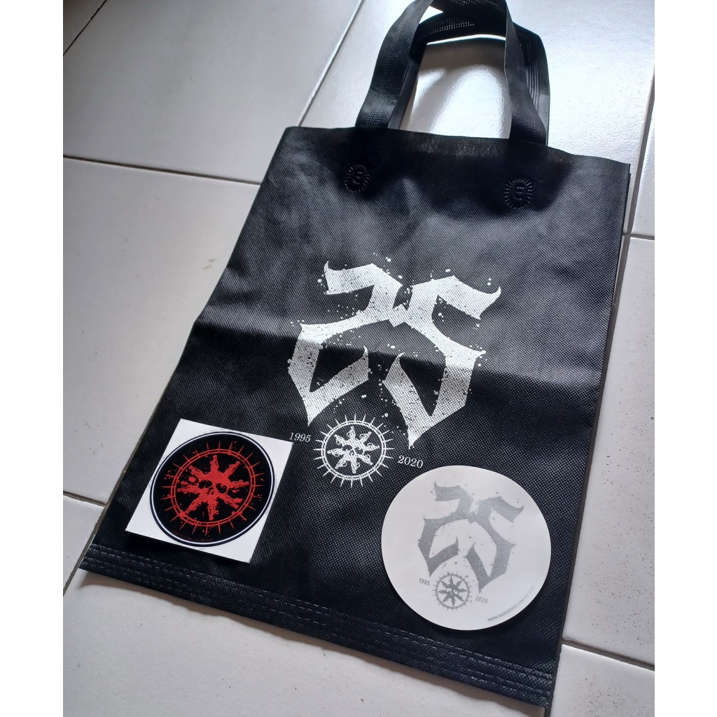 Burgerkill 25th Anniversary Original Official Merchandise Goodie Bag Sticker