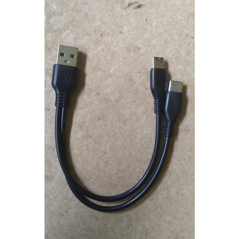 J459 ORIGINAL KABEL DATA PENDEK POWERBANK DUAL USB TYPE C TIPE 20 CM SUPER FAST CHARGING 2IN1 CABLE CAS CASAN QUALLCOM QC QUICK FLASH SPEED MULTI UNIVERSAL J458  2 TYPE C : 2TYPEC  SPEKSIFIKASI : - KABEL CHARGER PENDEK 20CM - 2IN1 - BISA UNTUK CHARGER 2