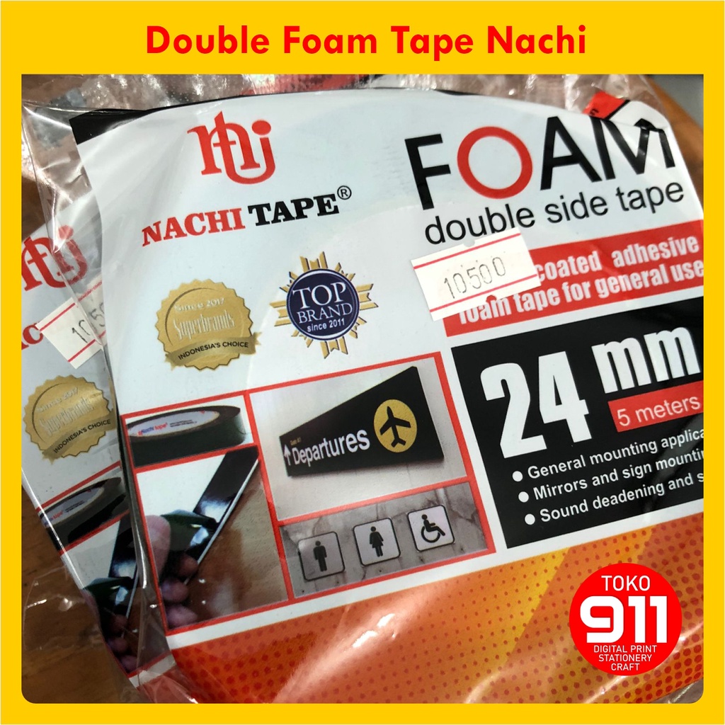 

Lakban Busa Nachi / Double Foam Nachi / Lakban Nachi / Lakban Foam merk Nachi